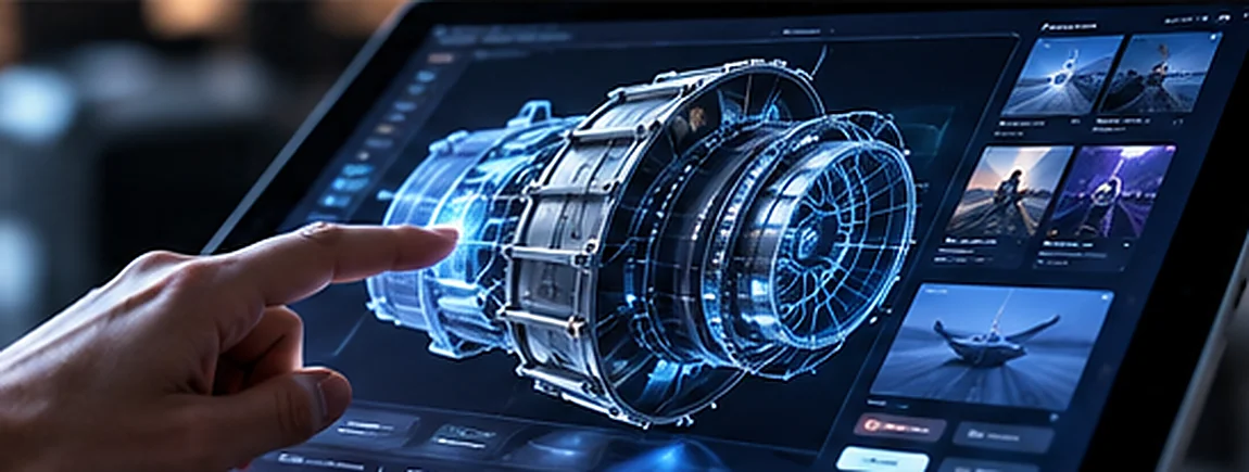 Aircraft and advanced aviation technology visualization